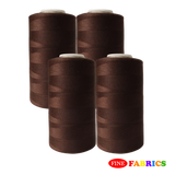 Sewing Threads: 5,000 Yards: All-Purpose: 100% Polyester: Tex24: 22 Colors(W/B, Neutral/Blue Shades): Single/Pack