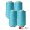 Sewing Threads: 1 Pack(4 Spools), 5000 Yds/Spool, All-Purpose, 22 Colors, Neutral/Blue Shades