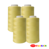 Sewing Threads: 1 Pack(4 Spools), 5000 Yds/Spool, All-Purpose, 22 Colors, Green/Yellow Shades