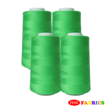 Sewing Threads: 5,000 Yards: All-Purpose: 100% Polyester: Tex24: 17 Colors(Green/Yellow Shade): Single/Pack