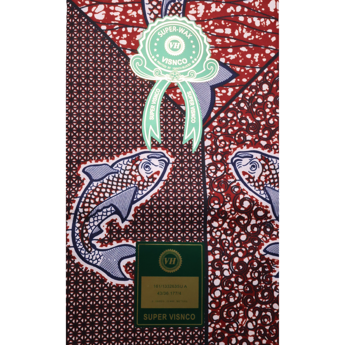 African Fabrics(6 Yard):  Ankara Tribal Print Fabric(#AFR09)