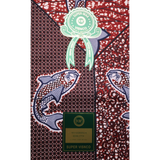 African Fabrics(6 Yard):  Ankara Tribal Print Fabric(#AFR09)