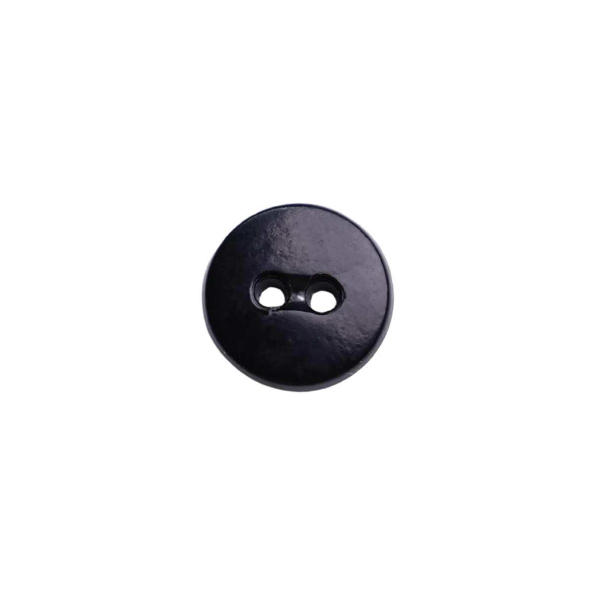 ATLAS Button: Black, 2-Hole, 1 Size(24), by Dozen(12 pcs)/Gross(144 pcs)