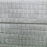 Silver Rhinestone Trim- 0.5 Inch/10YDS (#SIL24)
