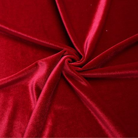 Stretch Velvet Fabric by Yard