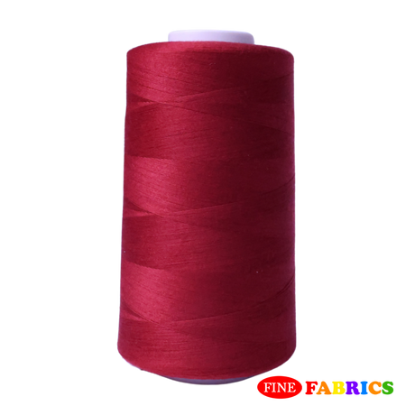 Sewing Threads: 5,000 Yards: All-Purpose: 100% Polyester: Tex24: 17 Colors(Red/Purple Shade): Single/Pack