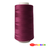 Sewing Threads: 5,000 Yards: All-Purpose: 100% Polyester: Tex24: 17 Colors(Red/Purple Shade): Single/Pack