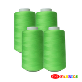 Sewing Threads: 5,000 Yards: All-Purpose: 100% Polyester: Tex24: 17 Colors(Green/Yellow Shade): Single/Pack