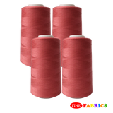 Sewing Threads: 5,000 Yards: All-Purpose: 100% Polyester: Tex24: 17 Colors(Red/Purple Shade): Single/Pack
