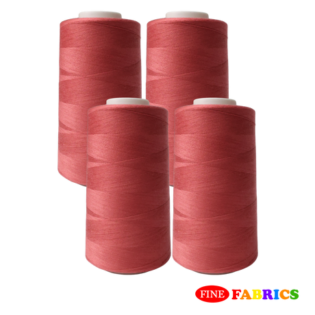 Sewing Threads: 5,000 Yards: All-Purpose: 100% Polyester: Tex24: 17 Colors(Red/Purple Shade): Single/Pack