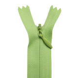 All Purpose, Plastic Invisible Zippers -18", Green Shade