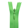 All Purpose, Plastic Invisible Zippers -18", Green Shade