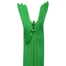 All Purpose, Plastic Invisible Zippers -18", Green Shade
