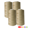 Sewing Threads: 1 Pack(4 Spools), 5000 Yds/Spool, All-Purpose, 22 Colors, Neutral/Blue Shades