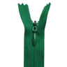 All Purpose, Plastic Invisible Zippers -18", Green Shade
