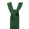 All Purpose, Plastic Invisible Zippers -18", Green Shade