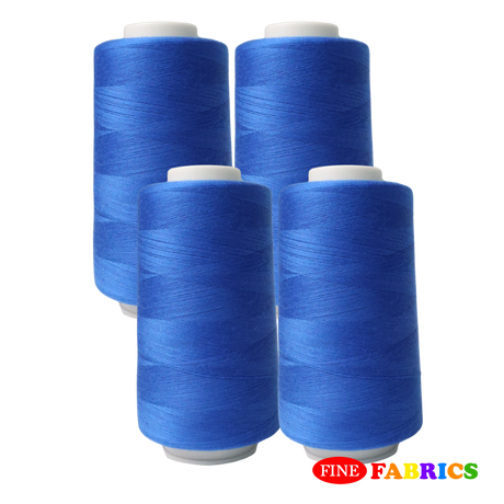 Sewing Threads: 5,000 Yards: All-Purpose: 100% Polyester: Tex24: 22 Colors(W/B, Neutral/Blue Shades): Single/Pack