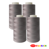 Sewing Threads: 5,000 Yards: All-Purpose: 100% Polyester: Tex24: 22 Colors(W/B, Neutral/Blue Shades): Single/Pack