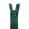 All Purpose, Plastic Invisible Zippers -18", Green Shade