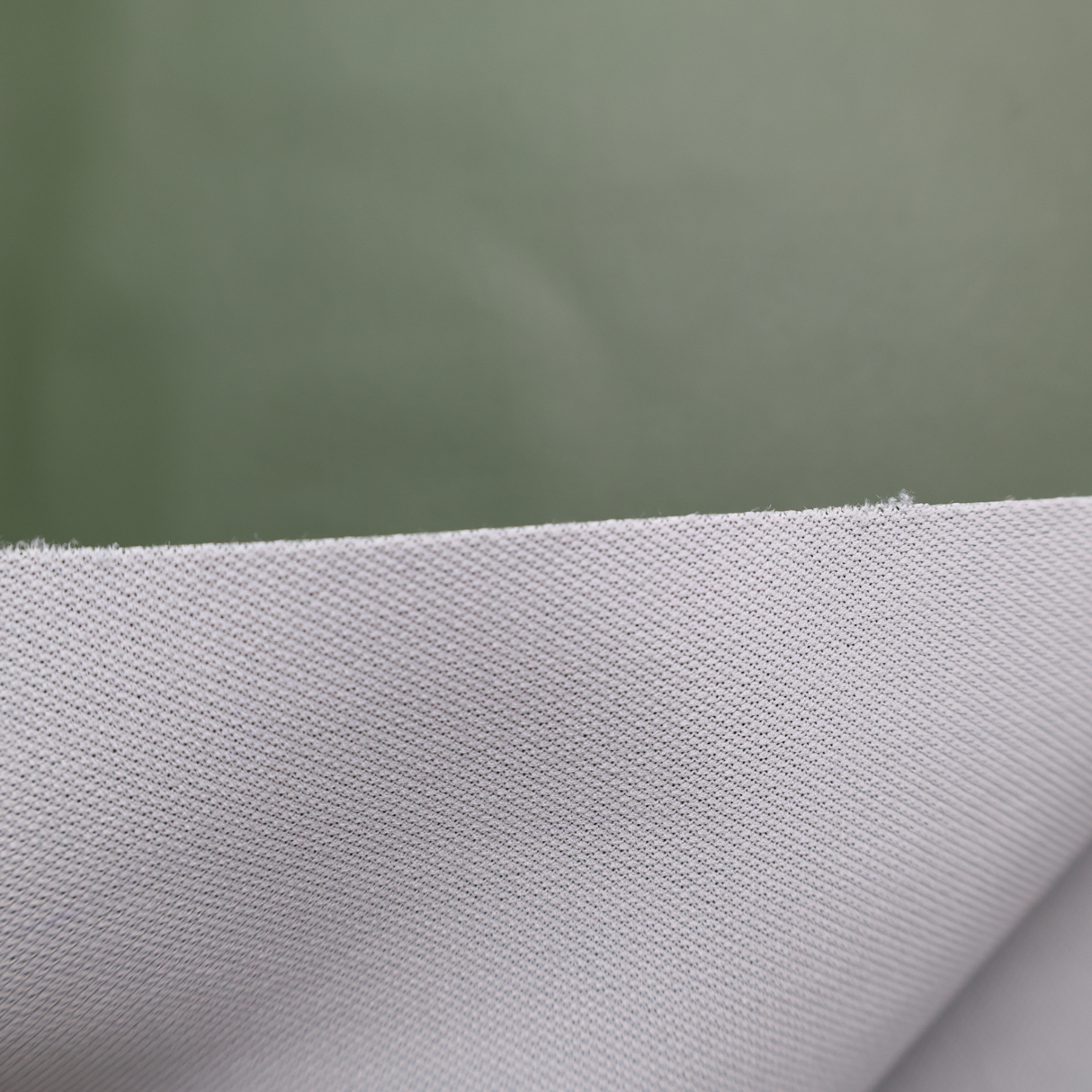 Olive Green Faux Leather Upholstery Fabric (#4D06) - By the Yard