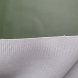 Olive Green Faux Leather Upholstery Fabric (#4D06) - By the Yard