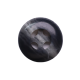 AUBURN Button: Gray(#2), 4-Hole, 2 Sizes, by Dozen(12 pcs)/Gross(144 pcs)