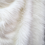 Faux Fur Fabric - White (#FF08) By the Yard