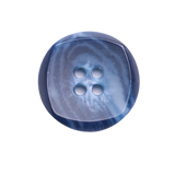 ASTRO Button: Blue(#918), 4-Hole, 2 Sizes, by Dozen(12 pcs)/Gross(144 pcs)