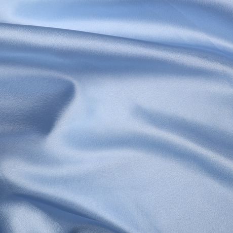 Crepe Back Satin Bridal Fabric(#CBS02) - Light Blue / by Yard