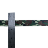 Printed Camouflage Polyester Ribbon – 3/4" Wide (10 Yards)