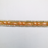 Pearl Rhinestone Trim - 0.5 Inch/10YDS (#GD08)