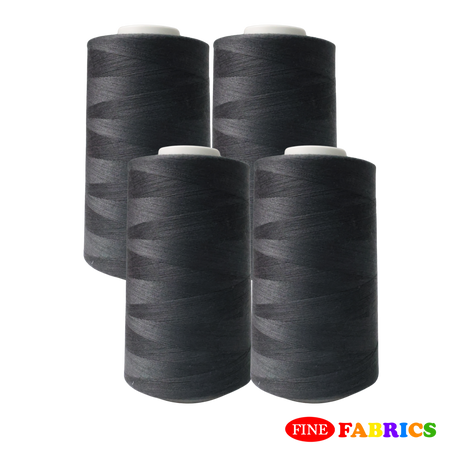 Sewing Threads: 5,000 Yards: All-Purpose: 100% Polyester: Tex24: 22 Colors(W/B, Neutral/Blue Shades): Single/Pack