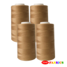 Sewing Threads: 1 Pack(4 Spools), 5000 Yds/Spool, All-Purpose, 22 Colors, Neutral/Blue Shades