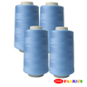 Sewing Threads: 1 Pack(4 Spools), 5000 Yds/Spool, All-Purpose, 22 Colors, Neutral/Blue Shades