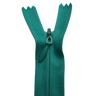 All Purpose, Plastic Invisible Zippers -18", Green Shade