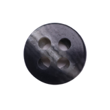 AUBURN Button: Gray(#2), 4-Hole, 2 Sizes, by Dozen(12 pcs)/Gross(144 pcs)