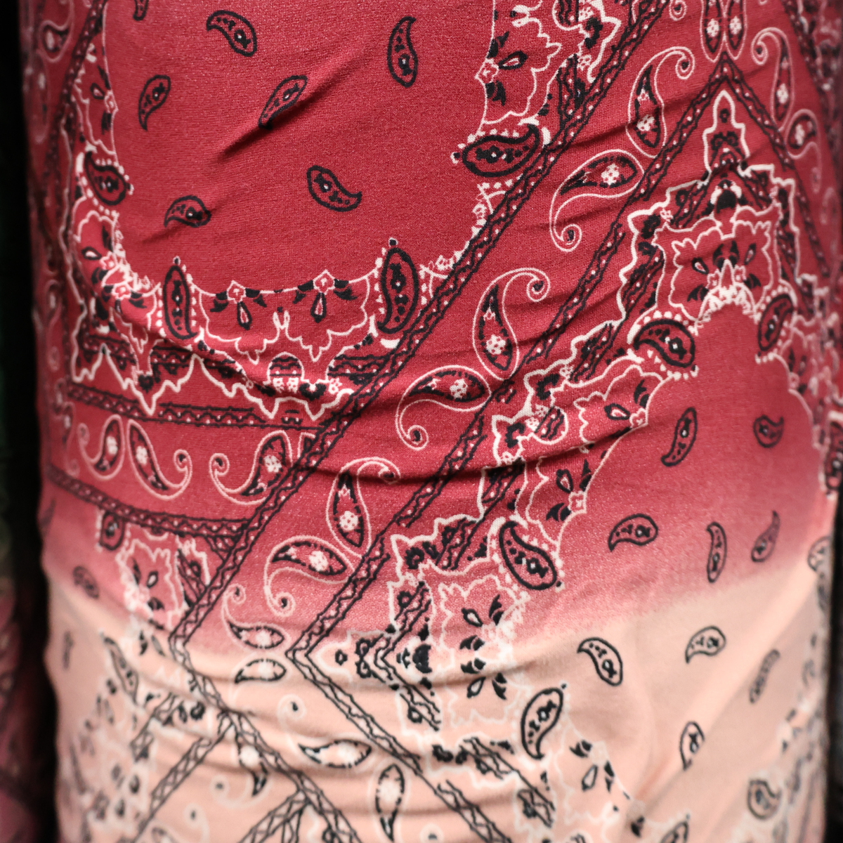 Double Brushed Jersey Knit Fabric/Paisley Bandana Print Fabric (4 Styles) - By the Yard