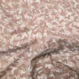 Printed Suede Scuba Double Knit Fabric/4 colors Camo Collection - By the Yard