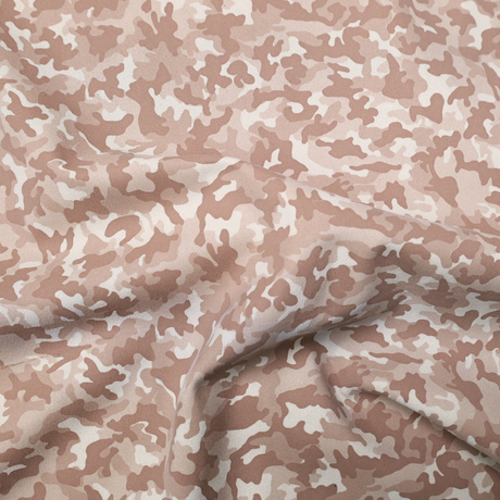 Printed Suede Scuba Double Knit Fabric/4 colors Camo Collection - By the Yard