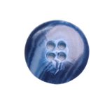 ASTRO Button: Blue(#918), 4-Hole, 2 Sizes, by Dozen(12 pcs)/Gross(144 pcs)