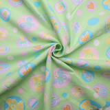 100% Cotton Flannel Fabric/7Type Cartoon Printed For Baby-  By the Yard