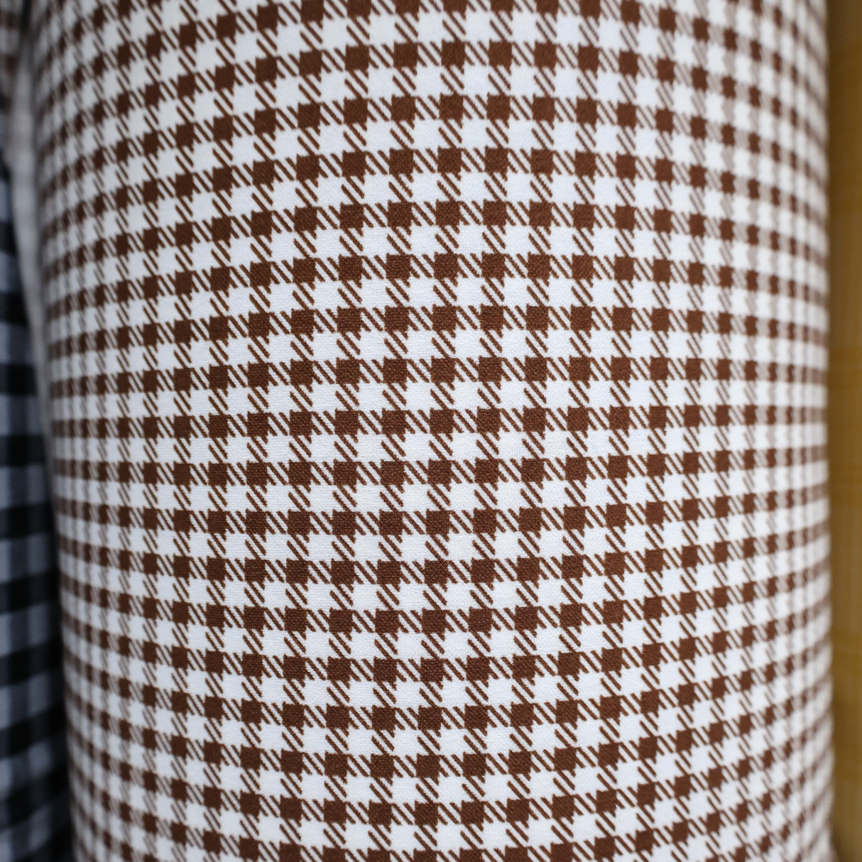 Stretch Plaid Double Knit Fabric(13 Patterns) - By the Yard