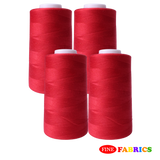 Sewing Threads: 5,000 Yards: All-Purpose: 100% Polyester: Tex24: 17 Colors(Red/Purple Shade): Single/Pack