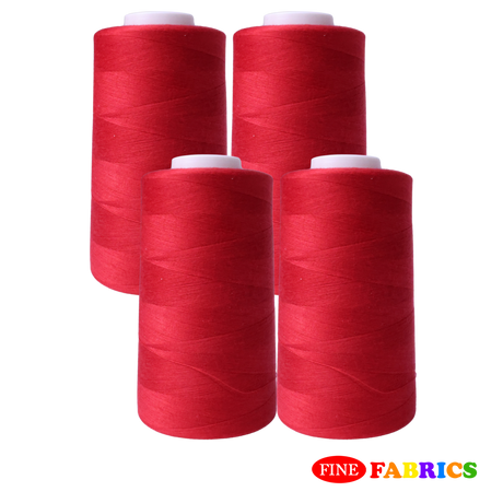 Sewing Threads: 5,000 Yards: All-Purpose: 100% Polyester: Tex24: 17 Colors(Red/Purple Shade): Single/Pack
