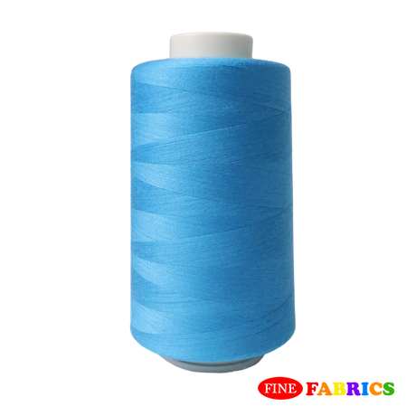 Sewing Threads: 5,000 Yards: All-Purpose: 100% Polyester: Tex24: 22 Colors(W/B, Neutral/Blue Shades): Single/Pack