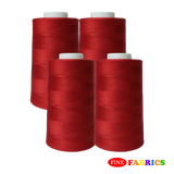 Sewing Threads: 5,000 Yards: All-Purpose: 100% Polyester: Tex24: 17 Colors(Red/Purple Shade): Single/Pack