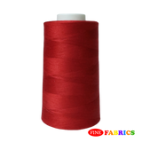Sewing Threads: 5,000 Yards: All-Purpose: 100% Polyester: Tex24: 17 Colors(Red/Purple Shade): Single/Pack