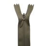 All Purpose, Plastic Invisible Zippers -18", Green Shade