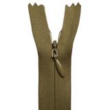 All Purpose, Plastic Invisible Zippers -18", Neutral Shade
