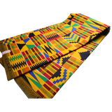 African Fabrics(6 Yard):  Ankara Tribal Print Fabric(#AFR10)
